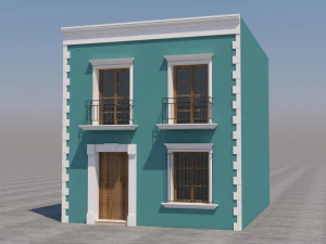 mexican house 3D Model