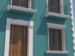 mexican house 3D Модель