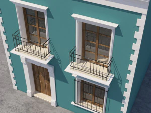 mexican house 3D Model