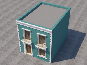 mexican house 3D Модель