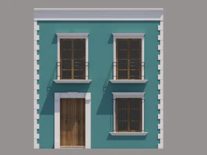mexican house 3D Model