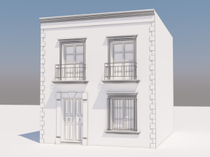 mexican house 3D Модель