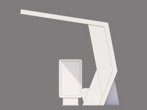 otob&uuml;s durağı modern 2 3D Model