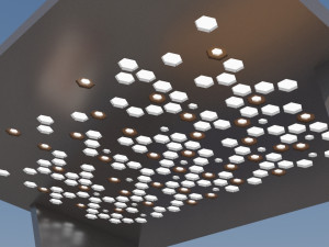 bus stop modern 3 3D Model