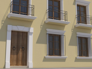 mexican house Modelo 3D