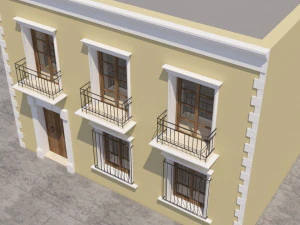 mexican house 3D Model