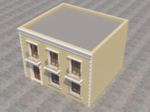 mexican house 3D Model