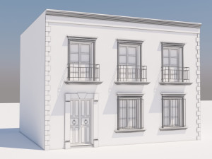 mexican house Modelo 3D
