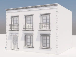 mexican house 3D Model