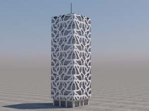 modern building exterior skyscraper 3 3D Model