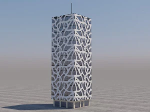 gratte-ciel extérieur de bâtiment moderne 3 Modèle 3D