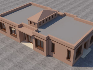 moroccan house marrakech 3D Model
