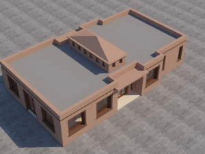 moroccan house marrakech 3D Model
