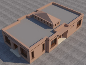 moroccan house marrakech Modelo 3D