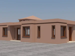 moroccan house marrakech 3D Model