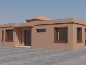 moroccan house marrakech 3D Model