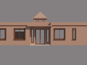 moroccan house marrakech Modelo 3D