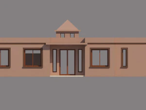 moroccan house marrakech 3D Model
