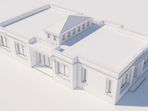 moroccan house marrakech 3D Model