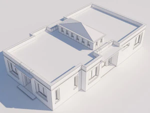 moroccan house marrakech 3D Model