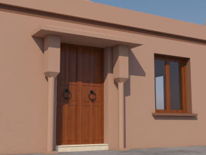 moroccan house marrakech 3D Model