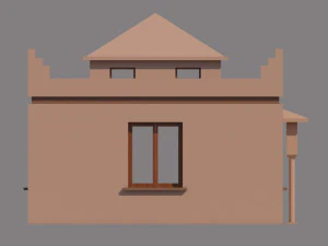 moroccan house marrakech 3D Model