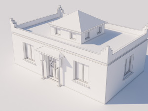 moroccan house marrakech 3D Model