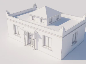 moroccan house marrakech 3D Model