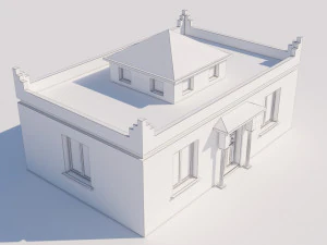 moroccan house marrakech 3D Model