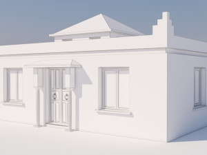 moroccan house marrakech 3D Model