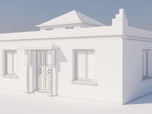 moroccan house marrakech 3D Model