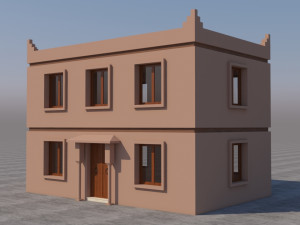 moroccan house marrakech 3d 3D Model