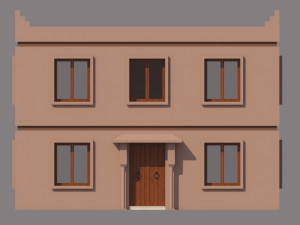 moroccan house marrakech 3d 3D 모델