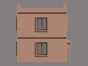 moroccan house marrakech 3d 3D Model