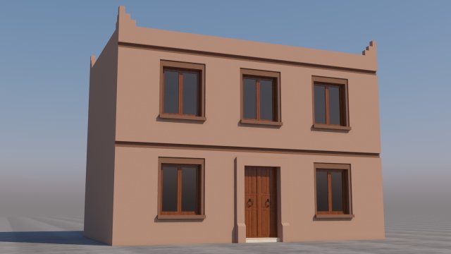 moroccan house marrakech 3D 모델 .c4d .max .obj .3ds .fbx .stl .blend 