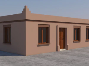 Марокканский дом в Марракеше 3D Модель