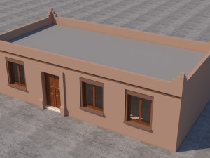 moroccan house marrakech 3D Model