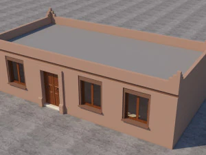 moroccan house marrakech 3D Model