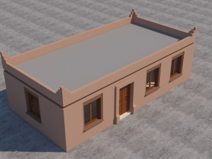 moroccan house marrakech 3D Model
