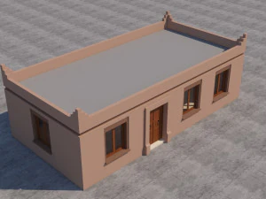 moroccan house marrakech 3D Model