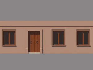 moroccan house marrakech 3D Model