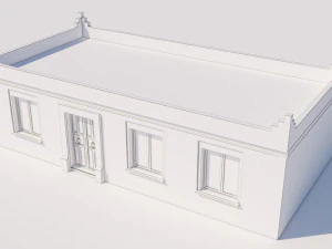 moroccan house marrakech 3D Model