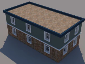 house for video games 3D Model