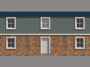house for video games 3D Model