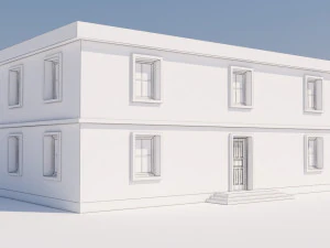house for video games 3D Model