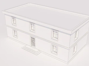 house for video games 3D Model