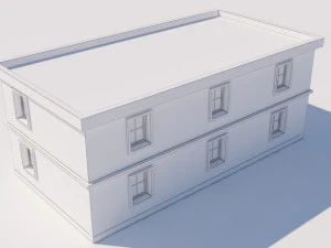 house for video games 3D Model