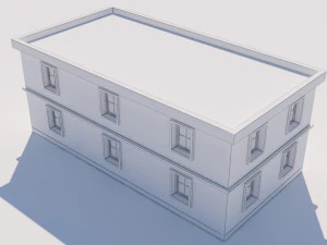 house for video games 3D Model