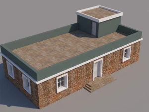 house for video games 3D Model