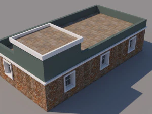 house for video games 3D Model